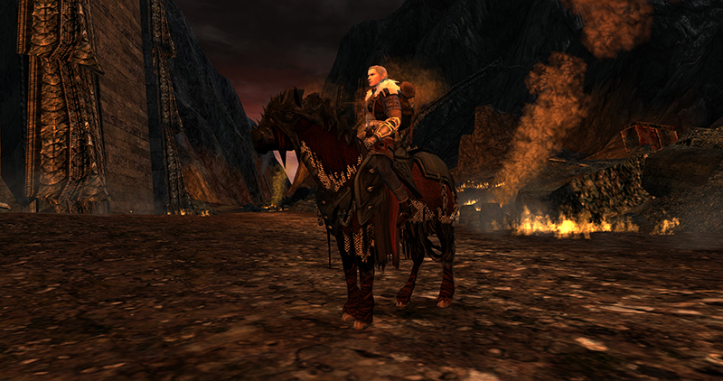 Mordor Themed Steed