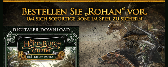Bestellen Sie „Rohan“ vor, um sich sofortige Boni im Spiel zu sichern!