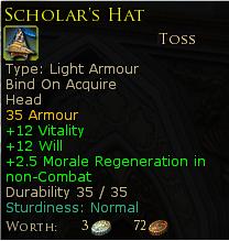 Scholar Hat